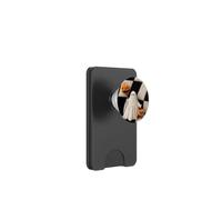 Ghost Pumpkin Balloon Halloween Grid PopSockets PopWallet per MagSafe