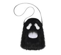 Ghost Purse, Halloween Ghost Shape Plush Shoulder Satchel Bag, Spooky | Ghost Purse, Halloween Ghost Shape Plush Shoulder Satchel Purse, Spooky Fashion Solution, Costume Party Outfit, Soft Fabric