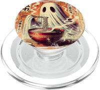 Ghost Ramen Pasta Giapponese Vintage Kawaii Anime Halloween PopSockets PopGrip per MagSafe
