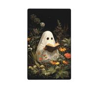 Ghost Reading Books in The Garden Single Toggle Blank Wall Plate Light Switch Cover Decorativo 1 Gang per Cucina Camera Bagno Dimensioni 11,4 x 7 cm