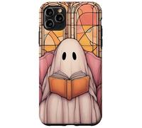 Ghost Reading the Evening Reader Book Lover Mosaic Custodia per iPhone 11 Pro Max