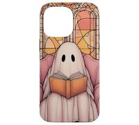 Ghost Reading the Evening Reader Book Lover Mosaic Custodia per iPhone 14 Pro Max