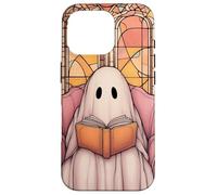 Ghost Reading the Evening Reader Book Lover Mosaic Custodia per iPhone 16 Pro
