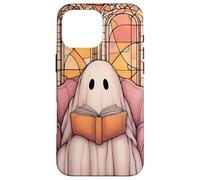Ghost Reading the Evening Reader Book Lover Mosaic Custodia per iPhone 16 Pro Max