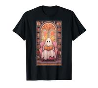 Ghost Reading The Evening Reader Book Lover Mosaic Maglietta