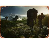 Ghost Recon Breakpoint Poster Metallo Targa Retro Vintage 20,3 x 30,5 cm Decorazione da Parete