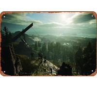 Ghost Recon Breakpoint Poster Metallo Targa Retro Vintage 20,3 x 30,5 cm Decorazione da Parete