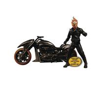 Mezco One 12 - Ghost Rider & Hell Cycle - statuetta Marvel 1/12