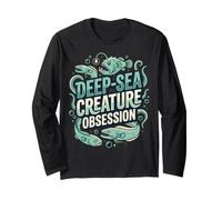 Ghost Shark Humor Deep Sea Nerd Quote Maglia a Manica