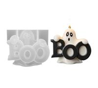 Ghost Silicone Mold - Reusable Halloween Candle and Resin Craft Mold