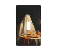 Ghost Sits at the Table Light Switch Cover Decorativo Singolo Toggle 1 Gang Piastra da parete per Cucina Casale Camera da letto Bagno Arte Decor