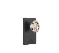 Ghost Skull Bat Pumpkin Halloween Pattern Designed PopSockets PopWallet per MagSafe