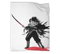 Ghost Slayer Stampa 3D Coperta Coperta Calda Super Morbida Con Morbido Anti-pilling Per Camera Da Letto Letto Coperte Decorativi Coperte Adulti E Bambini 50x60inch(127x152cm)