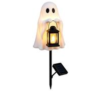 Ghost Solar Lights - Metal Halloween Material, Stake Lantern, Decorative Ou | Halloween Decorations Outdoor Lights Solar Halloween Lights With Stakeor Yard Garden Lawn Porch Landscape Park Party Festival