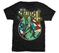 Ghost Statue of Liberty autorizzato Uomo maglietta