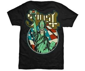 Ghost Statue of Liberty Black XL Maglietta