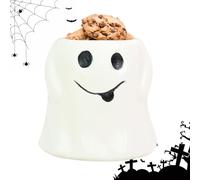 Ghost Succulents Pot - Stand Ghosts Flower Pots, Ghosts Bucket Spooky Treat Buckets | Treats Holder Ghosst succulen Pott, Candy Bowl Pot For Indoor Outdoor Garden Home 6,2 cm/2,44 Inches