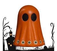 Ghost Walking Spooky Dog Statua carina inquietante resina fantasma statue messicane fantasma, decorazione per tavolo da scrivania e, autunno contadini