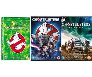 Ghostbuster 4 Films Collection DVD: Ghostbusters 1-2, Ghostbusters: Answer The Call, Ghostbusters: Afterlife DVD