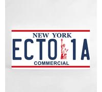 Ghostbusters 2 Ecto 1A Film Metallo Stampato Targa Schermo Preciso Venkman