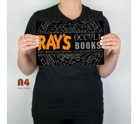 Ghostbusters 2 Raggi Occulto Libri Metallo Piastra Insegna Man Cave Poster Ecto