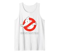 Ghostbusters Classic 1984 Logo Sign Fan Retro 80s Geek Movie Canotta
