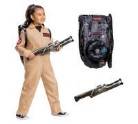 Ghostbusters Costume Bambino Deluxe Anni 80 Ufficiale | Grande (10-12)