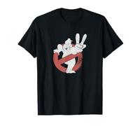 Ghostbusters Distressed Logo Ghostbusters II Retro Movie Maglietta