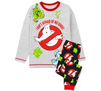 Ghostbusters Grigio I Aint Afraid Of No Ghost Placement Print Pigiama a maniche