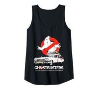 Ghostbusters Halloween Design Ecto 1 Canotta, Donna, Nero, S