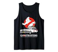 Ghostbusters Halloween Design Ecto 1 Canotta, Uomo, Nero, S