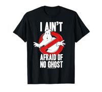 Ghostbusters I Ain't Afraid Of No Ghost Bold Text Maglietta