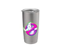 Ghostbusters Logo Arcade ArtNeon Fun Movie 1984 anni '80 Classico Bicchiere termico in acciaio inox doppia parete