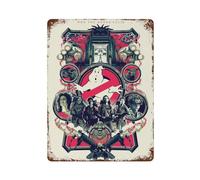 Ghostbusters Movie PosterWall Decor Art Metal Tin Poster Modern Bar Decorations40x30cm