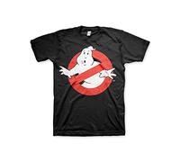 T-shirt Ghostbusters Distressed Logo vintage maglietta Uomo ufficiale