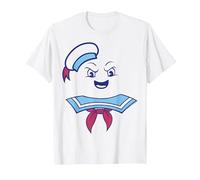 Ghostbusters Puft Face Costume Maglietta, Uomo, Bianco, XL