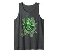 Ghostbusters Slimer Green Ghost, Film del 1984, Splatter Halftone Canotta