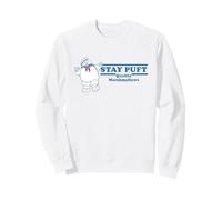 Ghostbusters Stay Puft Marshmallow Ad Funny 80's Movie Felpa