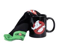 Ghostbusters Tazza & Calzino Set,Compleanno,Regalo di Natale Prodotto Ufficiale