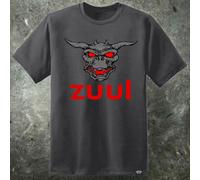 Ghostbusters Zuul Terrore Cane Halloween Film T Shirt Ecto 1 Venkman Myers