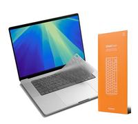 GhostCover FlexType Premium Protezione per tastiera per digitazione ad alte prestazioni, compatibile con MacBook Air 13/15 2021-2025, layout tastiera UE (tinta)