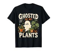 Ghosted By My Plants Halloween Women Girls Maglietta