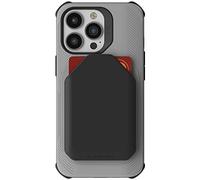 Ghostek EXEC - Custodia a portafoglio per iPhone 13 con porta carte rimovibile per caricabatterie wireless MagSafe e supporto magnetico per bocchetta dell'aria dell'auto, custodia protettiva