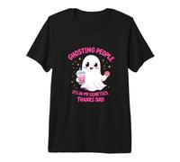 Ghosting Persone È nella Mia Genetica Grazie papà Halloween Maglietta Premium
