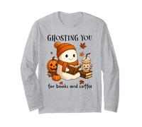 Ghosting You for Coffee And Books Fall Ghost Reading Boojee Maglia a Manica