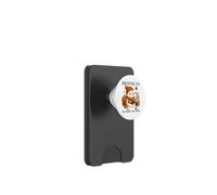 Ghosting You for Coffee and Books Fall Ghost Reading Boojee PopSockets PopWallet per MagSafe