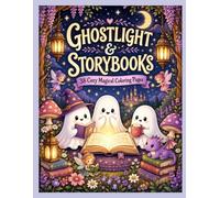 Ghostlight & Storybooks - Coloring Book: 38 cozy magical coloring pages