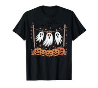 Ghosts Carini zucche di Zucca appesa Halloween Maglietta