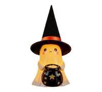 Ghosts Light Up Decor - Ghosts di Halloween con cappelli da | Statua spettrale a LED per le vacanze, decorazione per tavolo a più livelli vassoio per feste centrotavola casa mensola scrivania