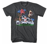 Ghosts n Goblins Arthur Graveyard Attack Men's T Shirt Rpg Combat Gamer Capcom